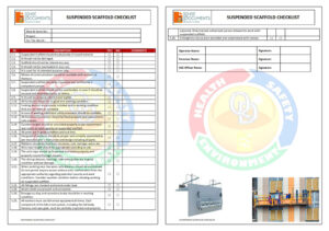 QHSE DOCUMENTS-SUSPENDED SCAFFOLD CHECKLIST